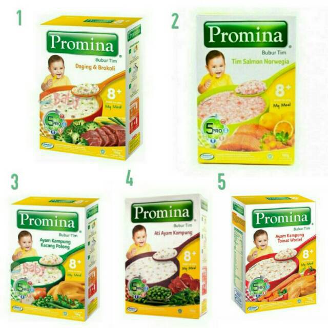 Harga bubur bayi milna relatif sangat terjangkau. Promina Bubur Tim 8+ | Shopee Indonesia