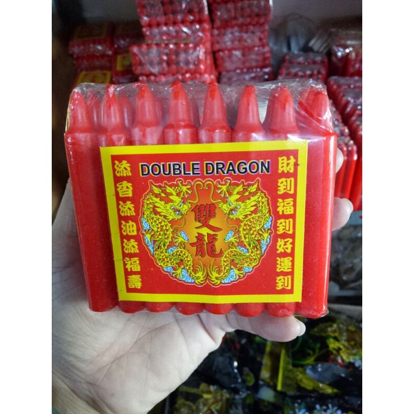 Jual Lilin batangan merah lilin sembahyang uk paling kecil Indonesia|Shopee  Indonesia
