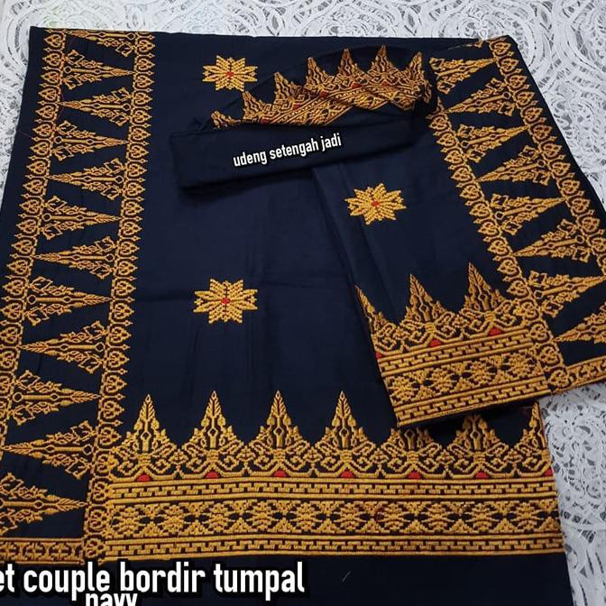 Jual Kualitas Terbaik Pakaian Adat Bali Couple Pasangan Songket Bordir  Kain Saput Udeng Indonesia|Shopee Indonesia