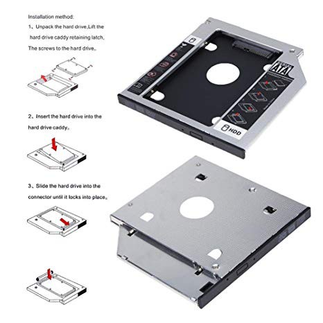 Toko komputer online malang yang menjual ssd usb 3.0 to ngff (m.2) ssd sata hdd external enclosure case aluminium dengan harga murah di malang. Second Harddisk Hdd Ssd Caddy 9 9 5mm Sata Tipis Slim For Internal Dvd Laptop Shopee Indonesia