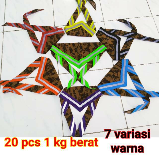 Set warna tajam pirus yang menonjolkan kuning cerah and merah muda permen karet untuk sebuah palet yang terlihat seperti permen di hari paskah. Scarf Pramuka Kombinasi Warna Merah Kuning Hijau Biru Oren Shopee Indonesia