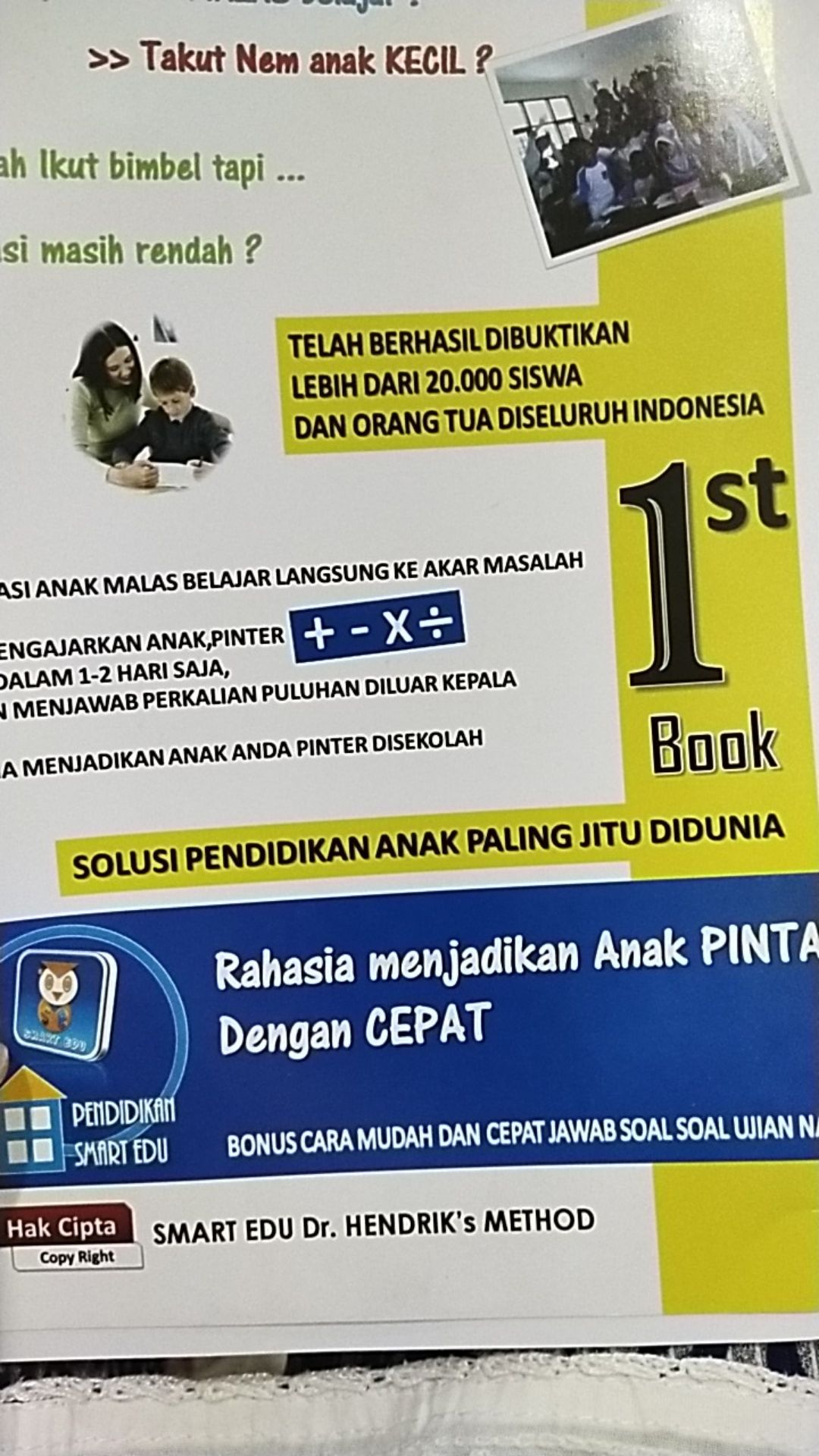 19092013 cara menghitung nilai rata2 tidak begitu. Buku Smartedu Dr Hendrik Solusi Anak Pintar Belajar Matematika Ujian Nasional Trik Menghitung Cepat Shopee Indonesia