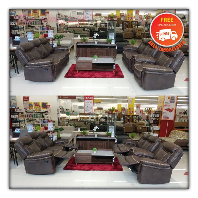 Create a space you love to live in! Jual Sofa Set Recliner Lancaster 1 Seater 2 Seater 3 Seater Indonesia Shopee Indonesia