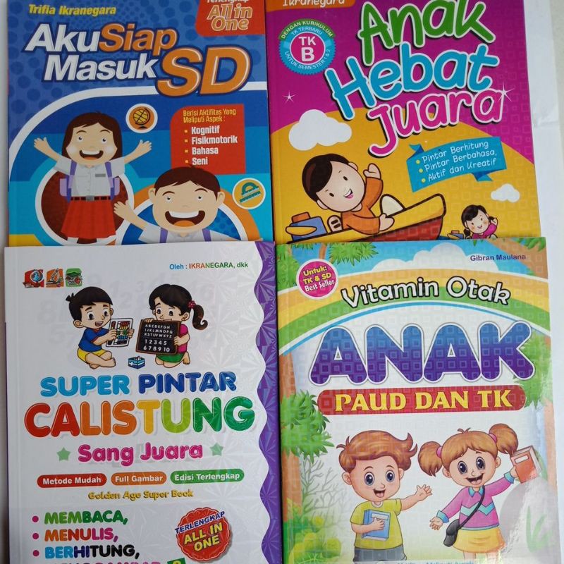 Untuk tema alam semesta, tk a dan tk b bisa belajar mengenai matahari, bulan, bintang, langit, gerhana matahari, gerhana bulan, satelit, serta terjadinya siang dan malam. Beli Calistung Anak Hebat Juara Tk A Anak Hebat Juara Tk B Aku Siap Masuk Sd Calistung Dunia Anak Seetracker Indonesia