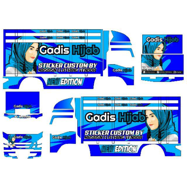 Miniatur gambar sketsa kabin truk canter. Stiker Miniatur Truk Fullprinting Bebas Desainn Shopee Indonesia