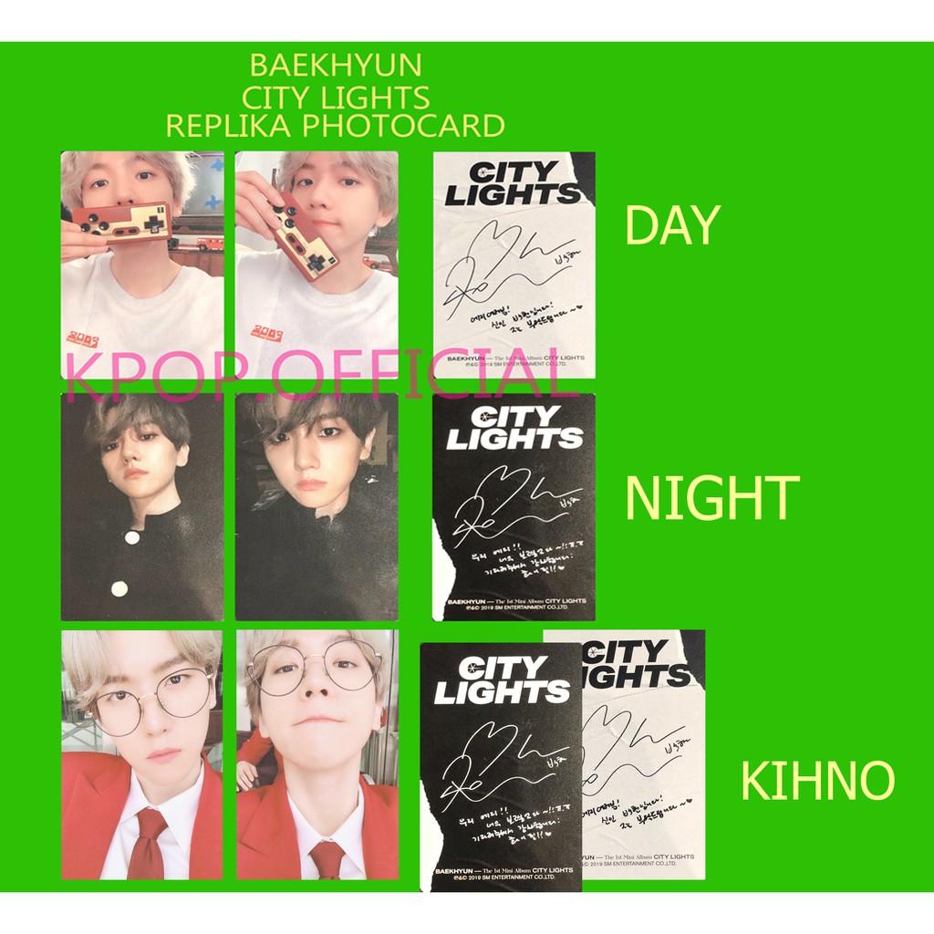 City lights) adalah film komedi romantis amerika tahun 1931 film yang ditulis, disutradarai dan dibintangi oleh charlie chaplin&nbsp;. Jual Ready Stock Exo Baekhyun City Lights Photocard Indonesia Shopee Indonesia