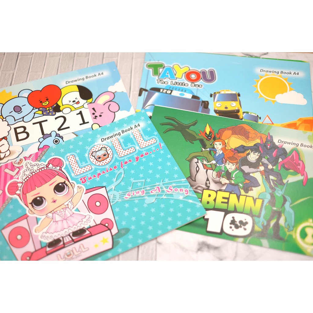 Jual (5 Piece) Buku Gambar Anak Anak A4 Indonesia|Shopee Indonesia 1024_X_1024_jpg
