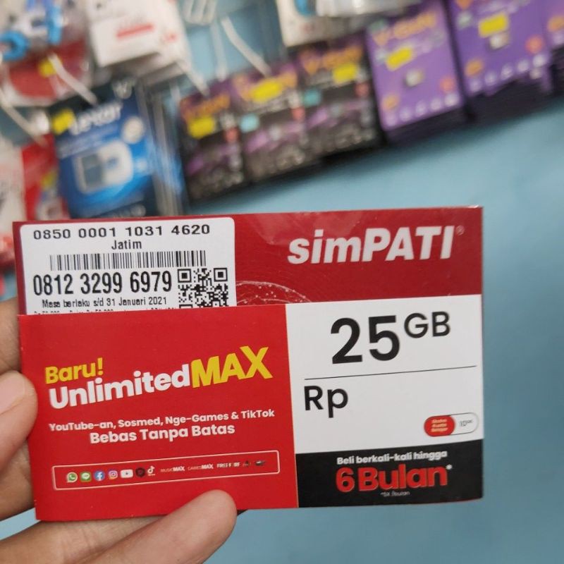 Cara registras kartu perdana semua operator. KARTU Telkomsel Unlimited Max 25 Gb Fress Youtube | Shopee