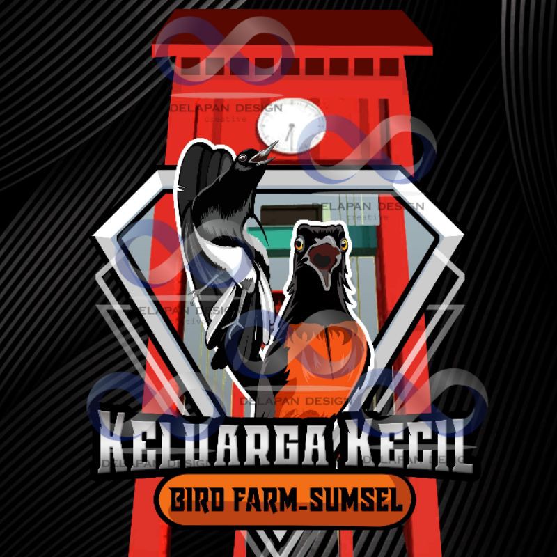 Belanja online sepatu logo burung terbaik, terlengkap & harga termurah di lazada indonesia | bisa cod ✓ gratis. Desain Logo Burung Murai Batu Kacer Lovebird Kenari Cucak Ijo Free Label Sticker Shopee Indonesia