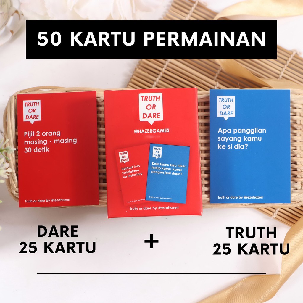 Hazergames Truth or Dare Edisi 2 | Shopee Indonesia