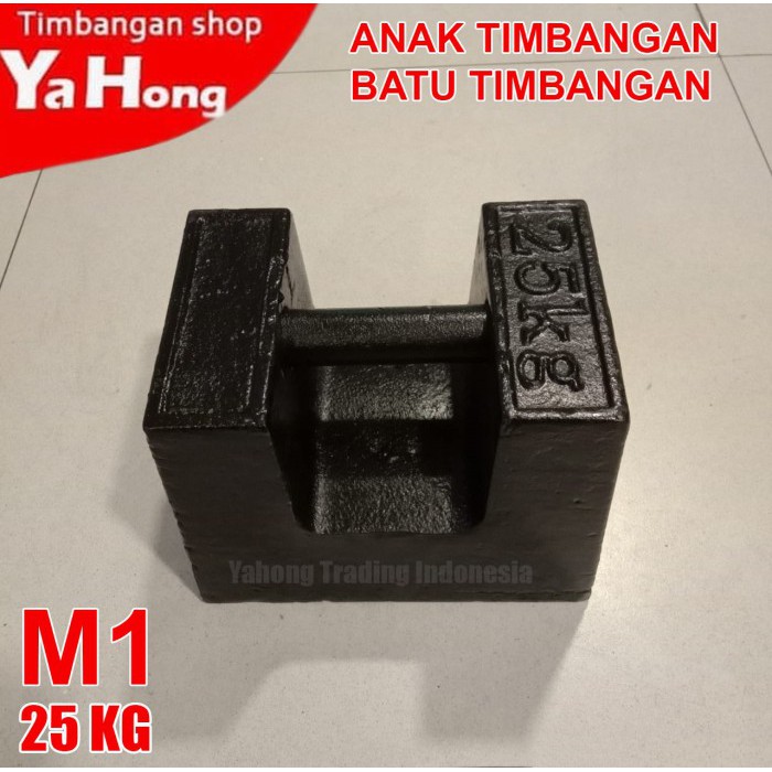 Batu Timbangan Anak Timbangan Kalibrasi Bandul M1 25kg | Shopee Indonesia