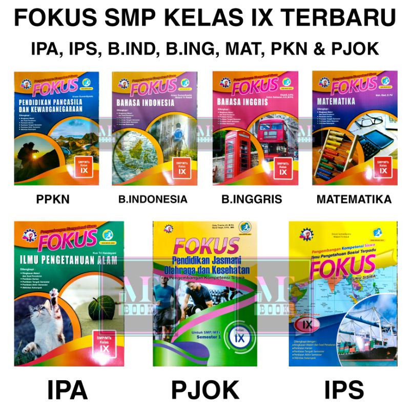 Buku 1 un smp/mts komplit: Harga Buku Fokus Kelas 9 Smp Terbaru November 2021 Biggo Indonesia