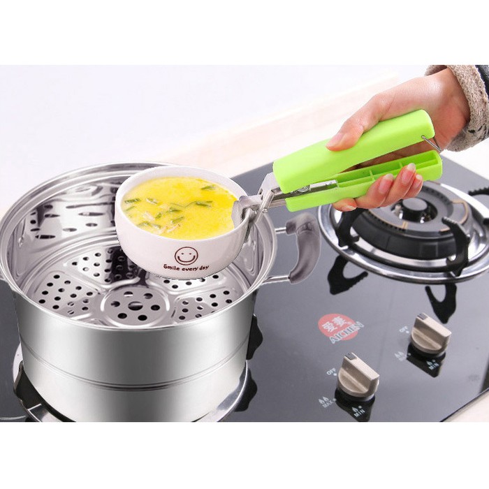 alat dapur alat memasak serbaguna Penjepit Mangkok Piring Panci  Perlengkapan Dapur Unik Anti Panas | Shopee Indonesia