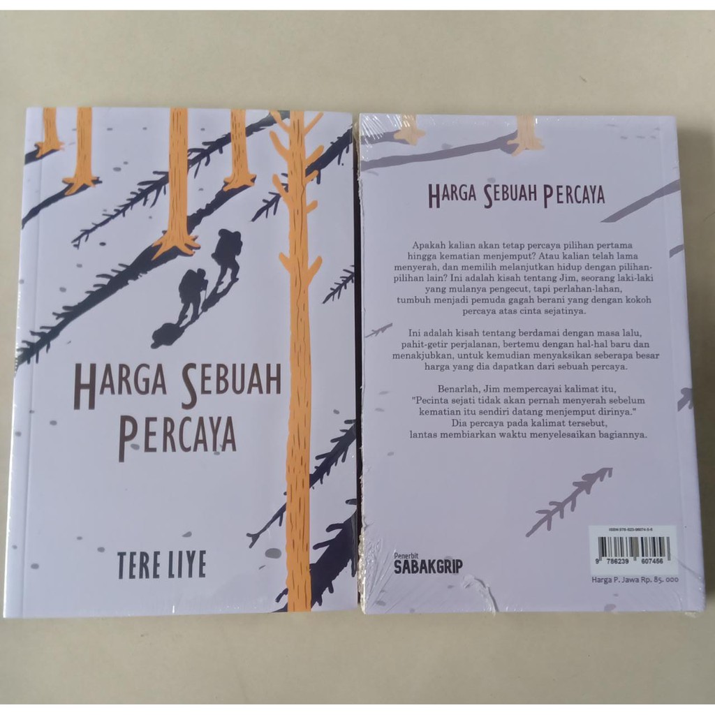 We did not find results for: Novel Harga Sebuah Percaya Tere Liye Kisah Sang Penandai Asli Original Novel Termurah Shopee Indonesia