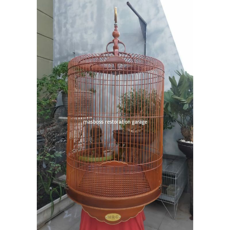 Jual Sangkar Murai Mrg Premium Warna Natural Doff Jeruji Ros Atas Indonesia|Shopee Indonesia 800_X_800_jpg