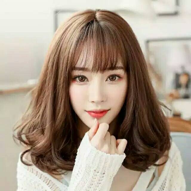 WIG FULL PENDEK CURLY/WAVY/KERITING PONI KOREA IMPOR PREMIUM | Shopee  Indonesia