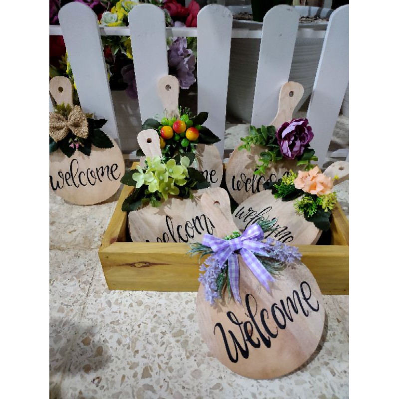 Tulisannya handmade ya, jadi tidak bisa sama persis. Talenan Talenan Kayu Talenan Lukis Talenan Hias Hanging Door Shopee Indonesia