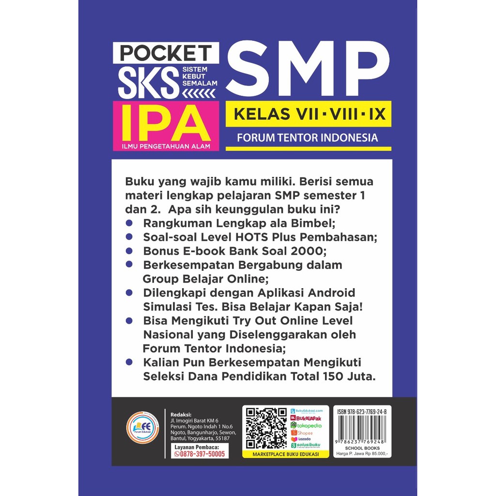 But that's not the only reason you could los. Bestseller Buku Pocket Sks Ipa Smp Soal Hots Free Apps Tryout Online Forum Shopee Indonesia