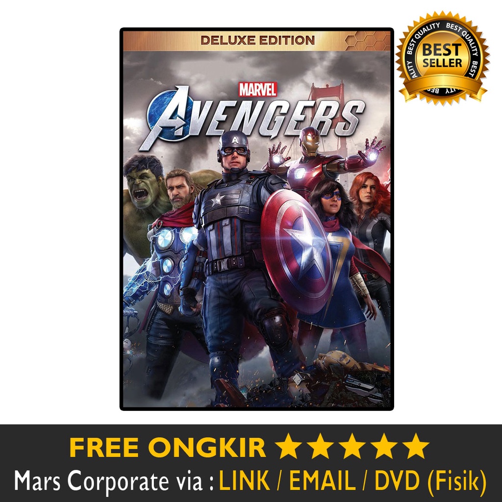 Marvel as she appears in the avengers game,. Jual Marvel Avengers Deluxe Edition Full Version Game Pc Pc Games Terbaru Kaset Cd Dvd Download Online Indonesia Shopee Indonesia