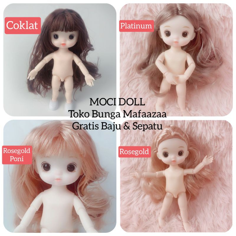 Ema rachmawati 9 juni 2021, 15:01 wib. Moci doll boneka barbie pivotal 16 cm 3d eyes ob11 | Shopee Indonesia