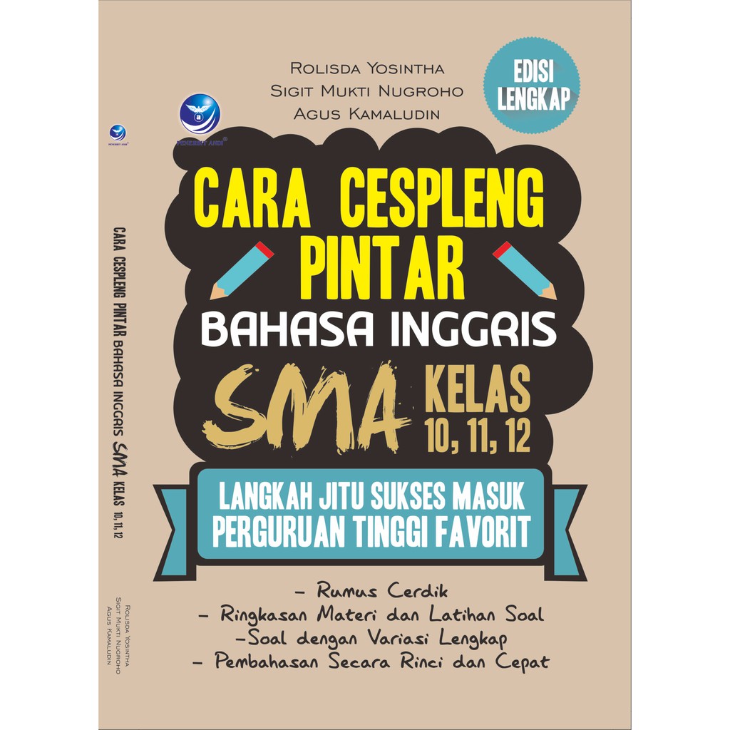Cara Cespleng Pintar Bahasa Inggris SMA Kelas 10, 11, 12 Langkah Jitu  Sukses Masuk Perguruan Tinggi | Shopee Indonesia