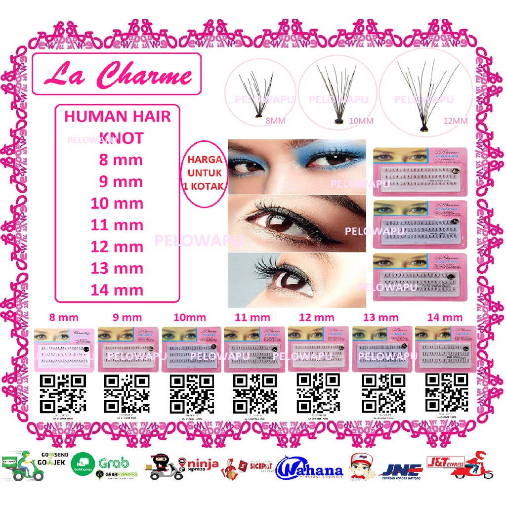 Eyelash extensions | lash lifting. La Charme Eyelash Extension Bulu Mata Tanam Sambung 8mm 9mm 10mm 11mm 12mm 13mm 14mm Shopee Indonesia
