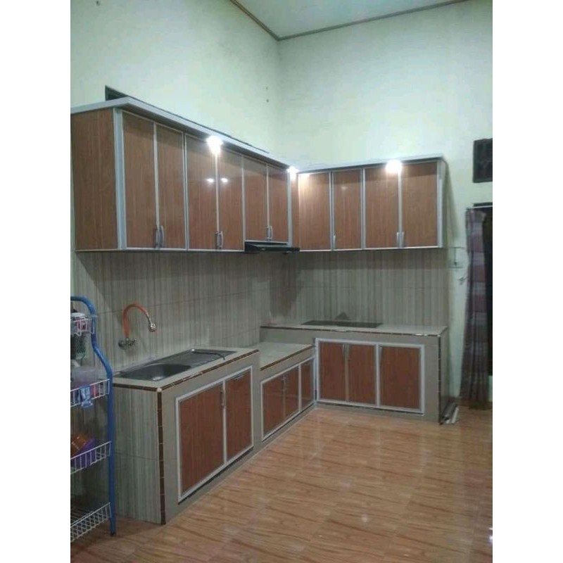 Kami menerima tempahan untuk memasang pintu . Kitchen Set Aluminium Harga Terbaik Oktober 2021 Shopee Indonesia