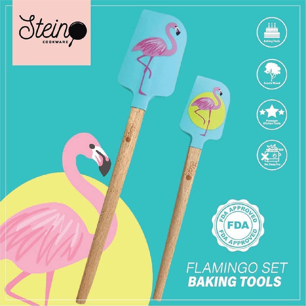 Today i have so many cute flamingo svg files for you to download for free! Jual Stein Cookware Spatula Flamingo Set Steincookware Indonesia Shopee Indonesia