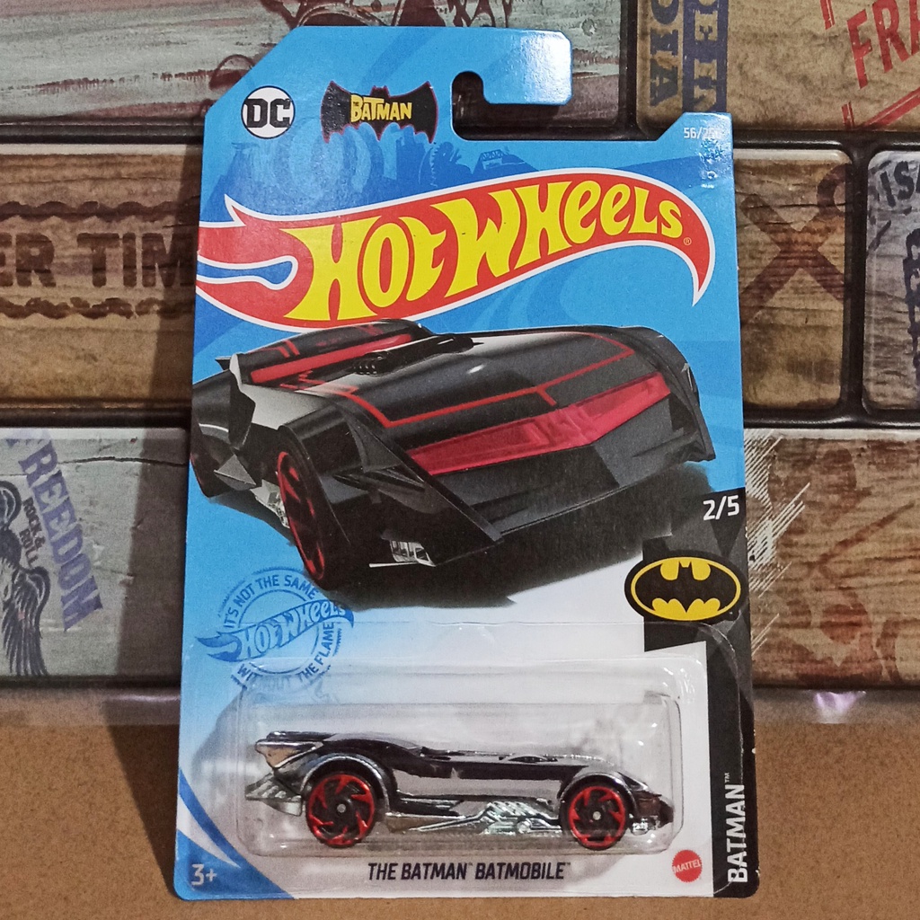 Hot wheels taps 'the batman' for a premium $500 usd batmobile rc car · a collectible for all dark knight fans. Hot Wheels Animated Movie Screen Special Card Batman Batmobile Bat Plane Bat Pod Shopee Indonesia