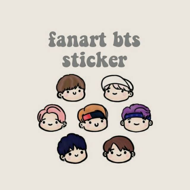 Download for free 55+ bts chibi wallpapers. Stiker Bts Chibi Shopee Indonesia