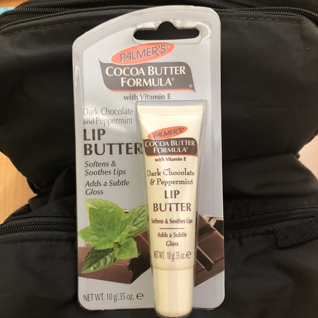 Rated 4 out of 5 on makeupalley. Jual Dark Chocolate Peppermint Lip Butter Palmer S Cocoa Butter Formula Indonesia Shopee Indonesia