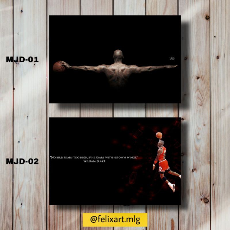 That's why this talented painter decided to take his art to the next level by frami. Poster 3d Michael Jordan Frame Kayu Wall Decor Aesthetic Hiasan Dinding Murah Mjd 01 04 Shopee Indonesia