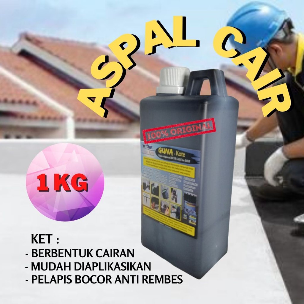 Aquaproof dan no drop adalah merek cat pelapis anti bocor yang sangat. Aspal Cair Pelapis Tembok Lantai Atap Spandek Asbes Dak Cor Kolam Ikan Anti Bocor Anti Rembes 1kg Shopee Indonesia