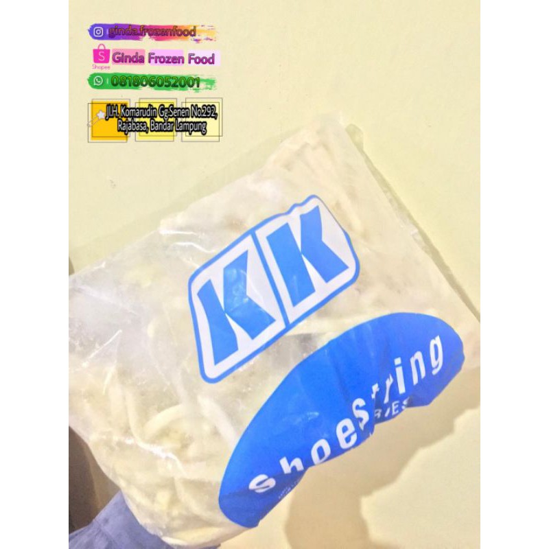 Jual Frozen Fries KK (Kentang Beku) 1kg (Agen Open Retail) Indonesia|Shopee  Indonesia
