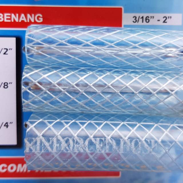 Jual Selang Air Benang 1/4 inchi 100 meter Indonesia|Shopee Indonesia