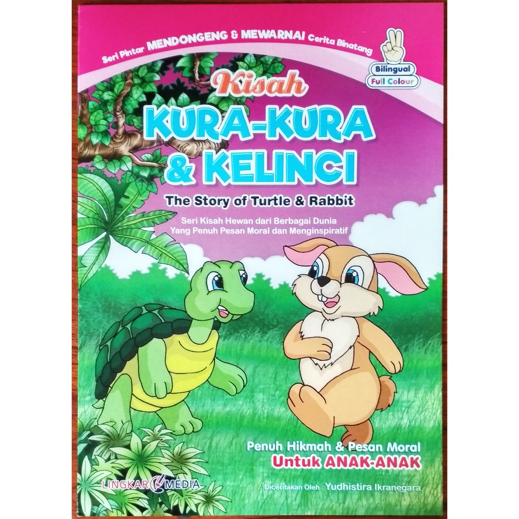 BUKU ANAK - BUKU CERITA ANAK BILLINGUAL DAN MEWARNAI | Shopee Indonesia