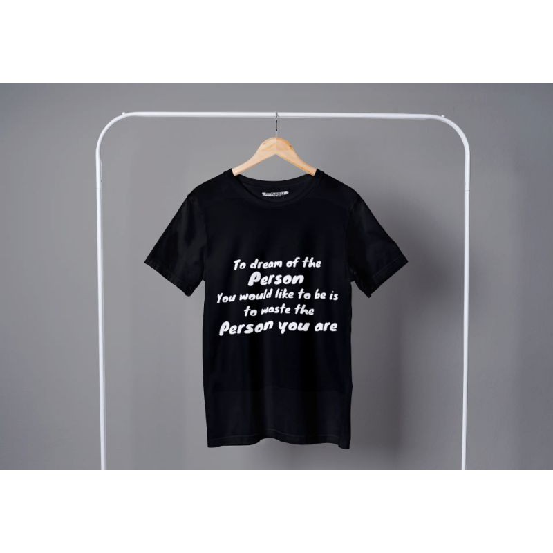 Kaos Quotes Be Yourself Series | Shopee Indonesia