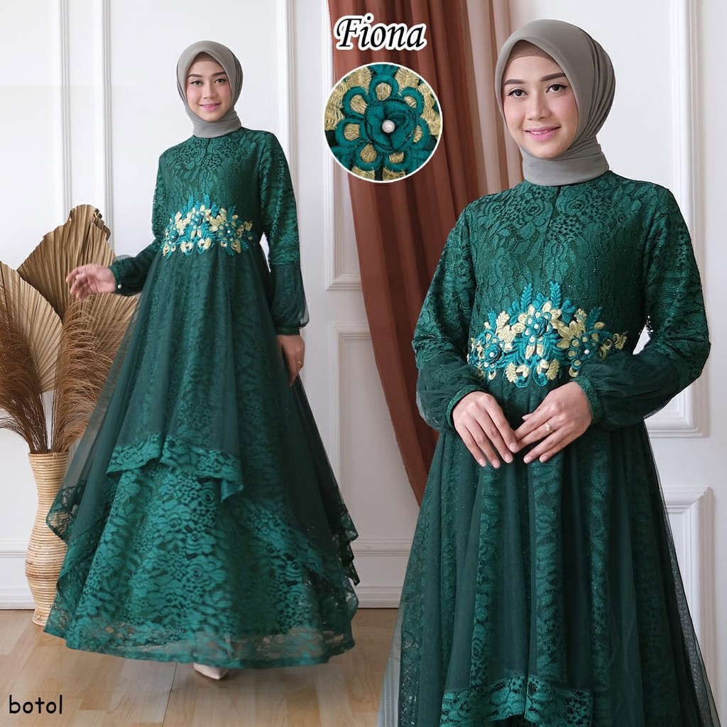 Model baju gamis terbaru 2021 remaja pesta modern syar i lebaran polos kombinasi brokat katun banyak diskon baju gamis masih tetap menjadi . Jual Gamis Brokat Mewah Pesta Kekinian Gamis Lebaran 2021 Model Gamis Terbaru Indonesia Shopee Indonesia