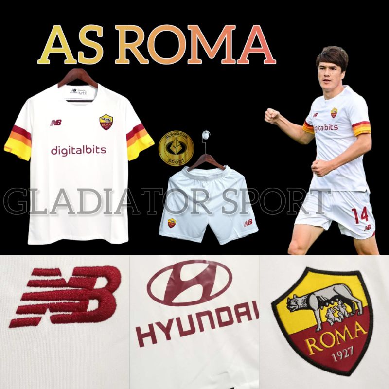 Jersey as roma home men new 2021/2022 grade ori thailand high quality premium. Jual Setelan Jersey Rome New Away 2021 2022 Grade Original Indonesia Shopee Indonesia