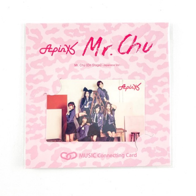 APINK - Mr.Chu (On Stage) -Japan Ver.- (Music Connecting Card) | Shopee  Indonesia