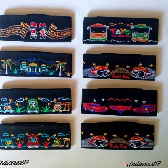 Terbaru Peci anak beludru bordir spongebob masjid tayo doraemon upin ipin  songkok kopiyah bludru hit | Shopee Indonesia