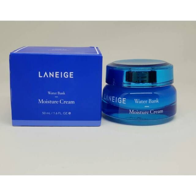 Krim pelembap dan pelembap dengan green mineral water untuk meningkatkan . Laneige Water Bank Moisture Cream 50ml Shopee Indonesia