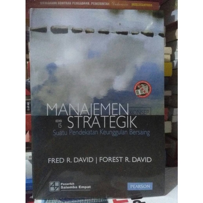 BUKU EKONOMI &amp; BISNIS MANAJEMEN STRATEGIK EDISI 15 BY FRED R. DAVID |  Shopee Indonesia