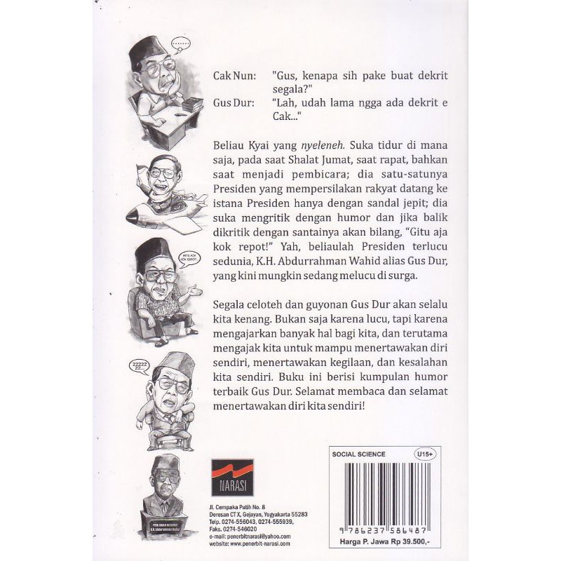 Koleksi Humor Gus Dur Paling Nyeleneh | Shopee Indonesia