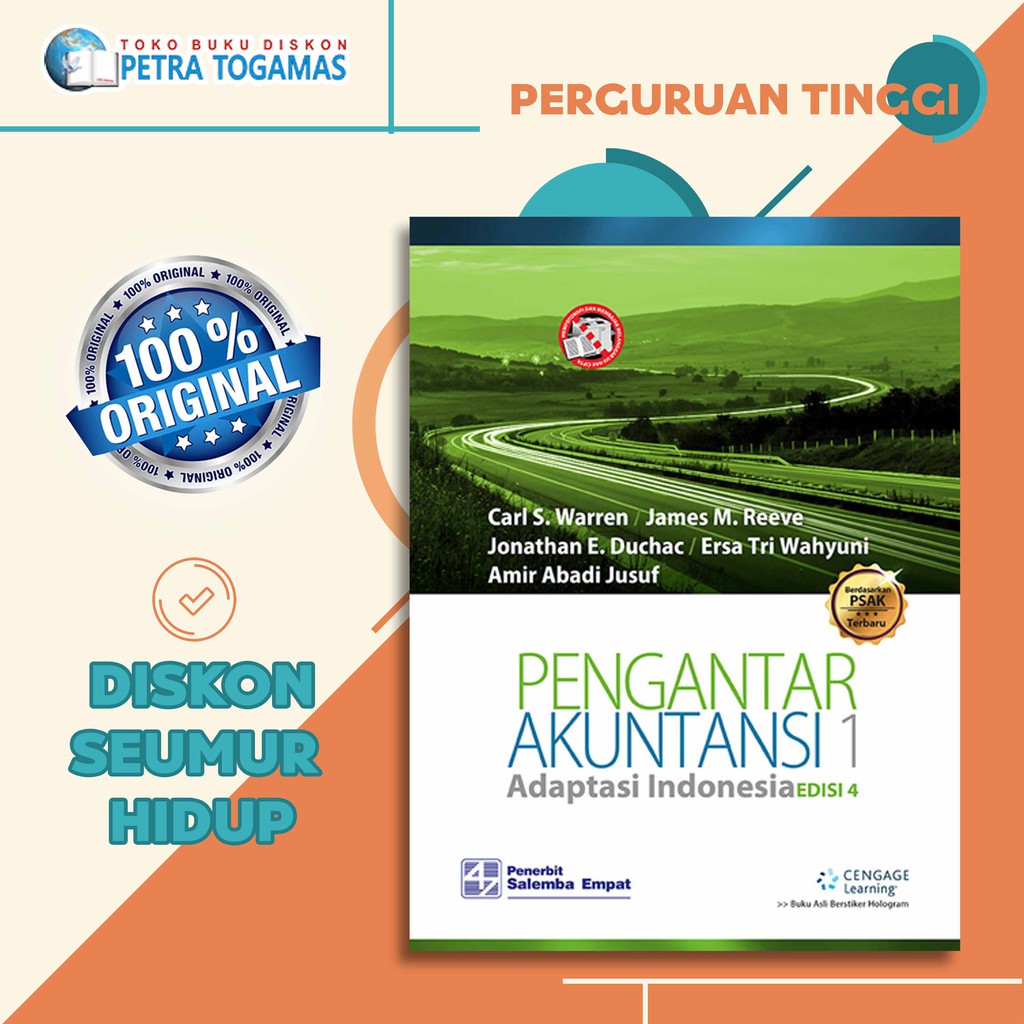 Download download pengantar akuntansi warren edisi 25 pdf read online read. PENGANTAR AKUNTANSI 1 DAN 2 (ADAPTASI INDONESIA) ED. 4 ...