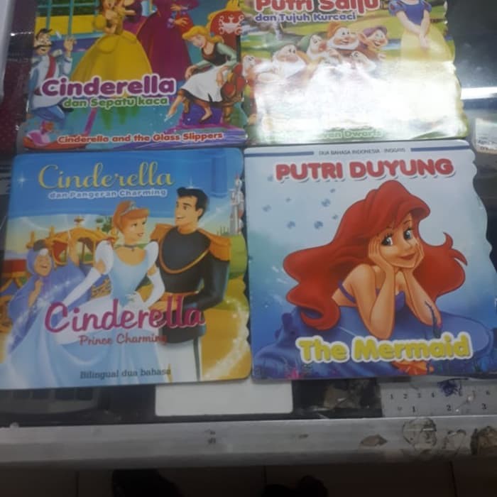 sile cerita anak putri salju putri cinderella 32 halaman full colour baru |  Shopee Indonesia