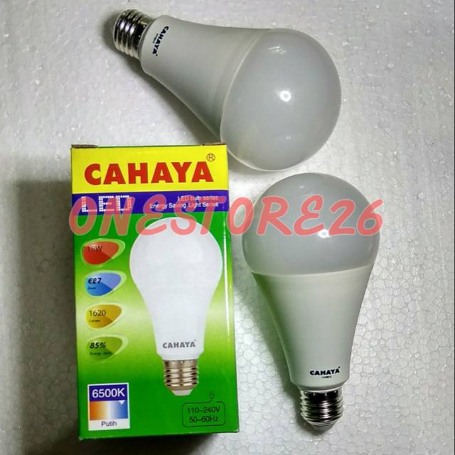 LAMPU LED 18WATT CAHAYA GARANSI 1TAHUN | Shopee Indonesia
