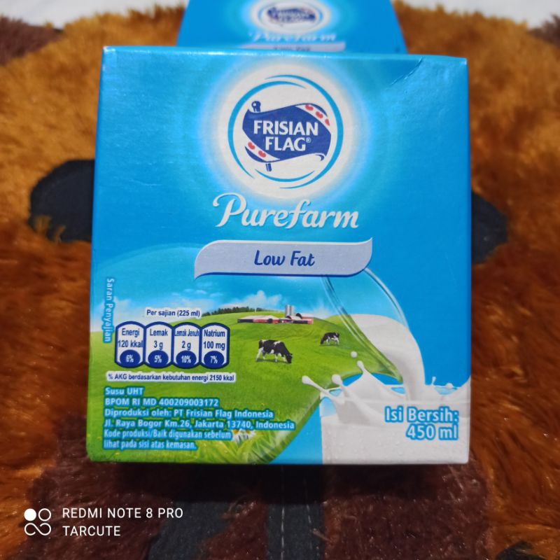 Detail frisian flag full cream susu uht 450 ml terbaru juli 2021 harga murah kualitas terjamin blibli. Frisian Flag Purefarm Low Fat Uht 450ml Shopee Indonesia
