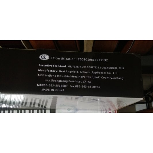 Tombol fill in, intro, brake.end sudah di dalam keyboard. Piano Keyboard Angelet XTS-690 Original Rp925,000