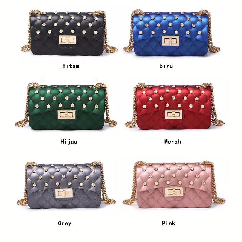 Hot promo tas level jelly matte classic diamounds original uk 22 /18cm free boneka. Rowling Tas Jelly Matte Maxi Diamond Ukuran 18cm Tas Import Jelly Matte Kecil Tas Fashion Tas Batam Shopee Indonesia